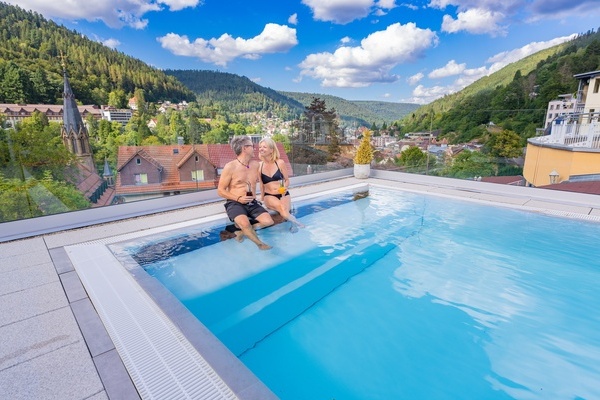 Auenpool des Wellnesshotel Rothfuss