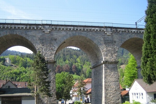 Eisenbahnviadukt Hornberg Bildnachweis: Mit freundlicher Genehmigung der Stadt Hornberg